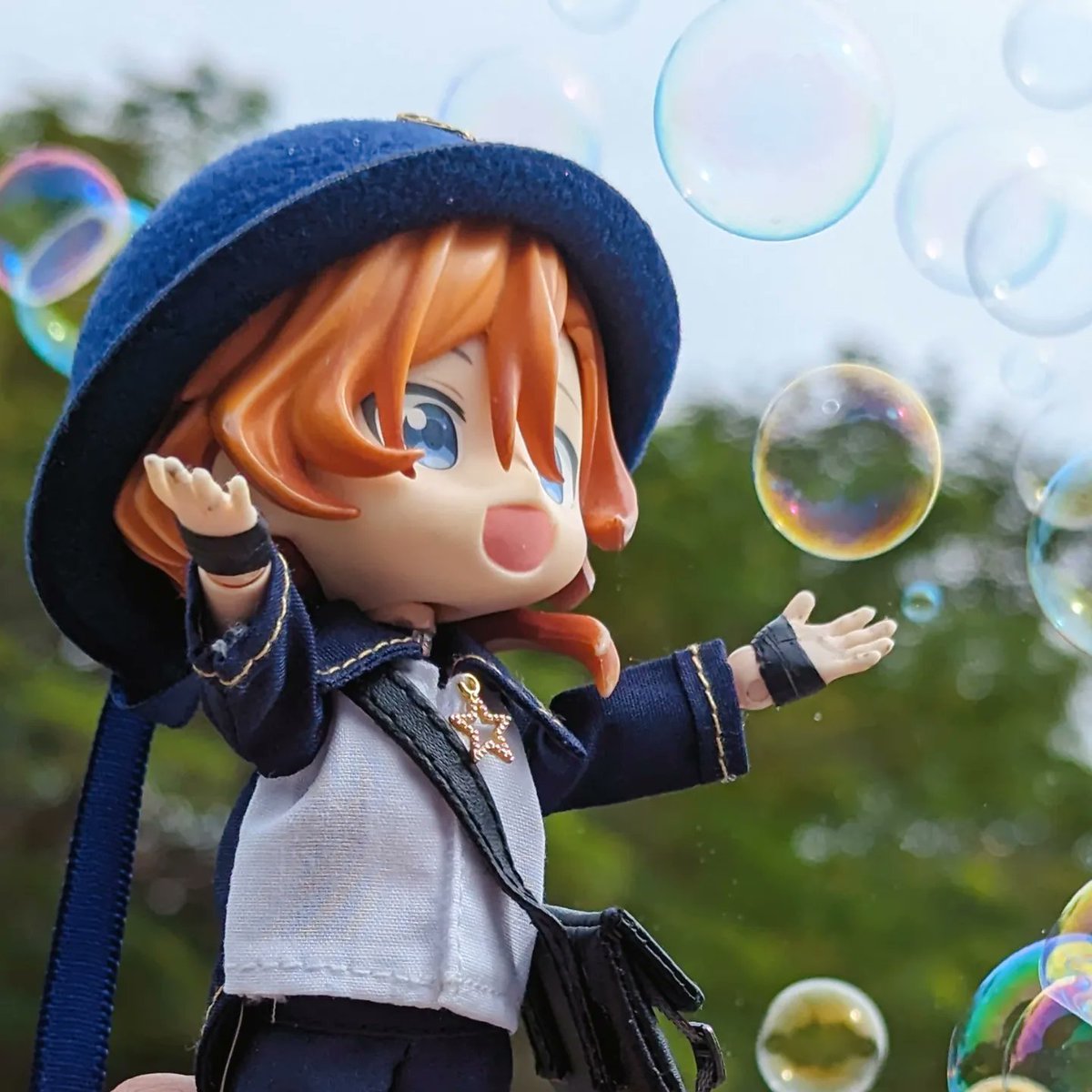 しゃぼん玉🎩🌟😃😍