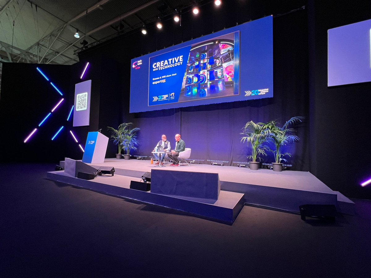 CreativeTechnol's tweet image. Thanks to everyone who attended our tech talk at @ISE_Show yesterday. CT explored the vital collaboration between #technology &amp;amp; #creatives in #ShowDesign highlighting the crucial blend of language &amp;amp; understanding needed for elevated productions #ISE20Years #CreativeWithTechnology