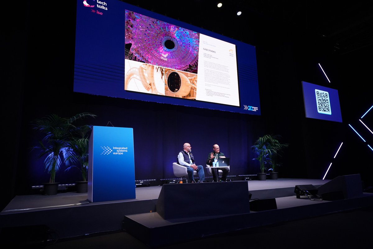 CreativeTechnol's tweet image. Thanks to everyone who attended our tech talk at @ISE_Show yesterday. CT explored the vital collaboration between #technology &amp;amp; #creatives in #ShowDesign highlighting the crucial blend of language &amp;amp; understanding needed for elevated productions #ISE20Years #CreativeWithTechnology