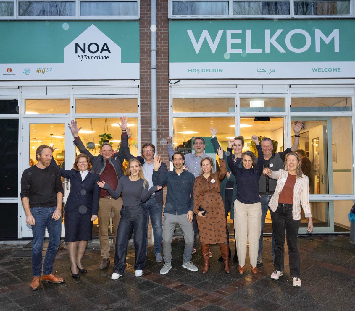 Gisteren vond de officiële opening van NOA plaats.  De plek waar de Werkwinkel,  voedselbank, UW, WIJ3.0, het Leger des Heils en ROC onderdak hebben gevonden. En inwoners kunnen worden geholpen met voedsel, werk, zingeving en meer. #samenvoorovervecht