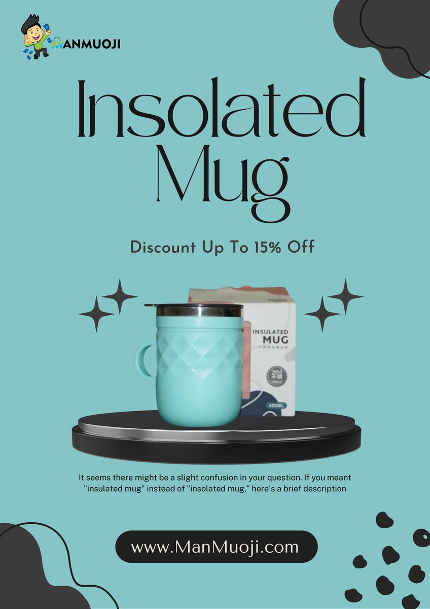 ManMuojiStore's tweet photo. Coffee Insulated Travel Coffee Mug Stainless Steel Mug with Lid
visit Our website: https://t.co/S7iz5dYgG6
Contacts: 0313 6535013
#CoffeeOnTheGo
#TravelMug
#StainlessSteelSip
#BrewAndGo
#InsulatedMug
#LidOnTheSip https://t.co/RaYEZ4gU4d