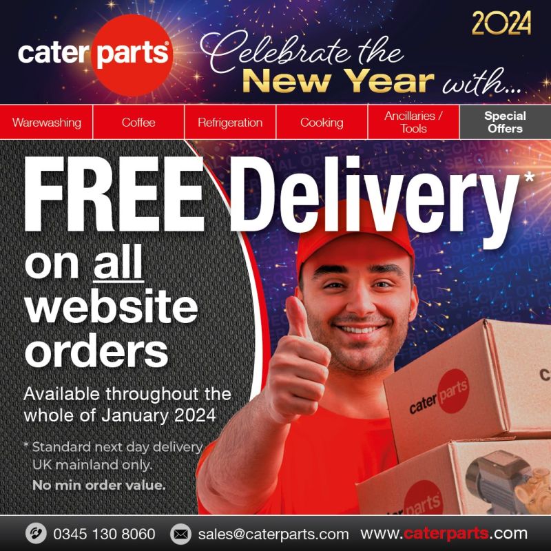 It's the last day of our January promotion!

And with another exciting off starting tomorrow there's never been a better time to partner up with Caterparts 👀🤝