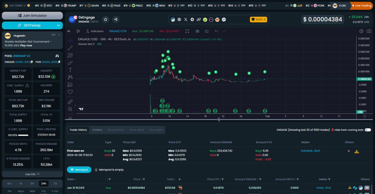 0xEngage tweet media