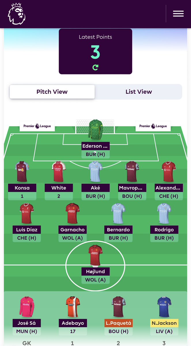 teejaytj10's tweet photo. #FPL masterclass https://t.co/iflrmRr5Ma