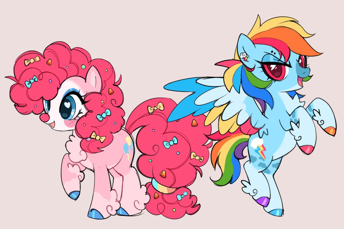 kore_eon's tweet photo. i suppose i can do the rest ,,
here is pinkie n rainbow ! https://t.co/5dESFIXRSv