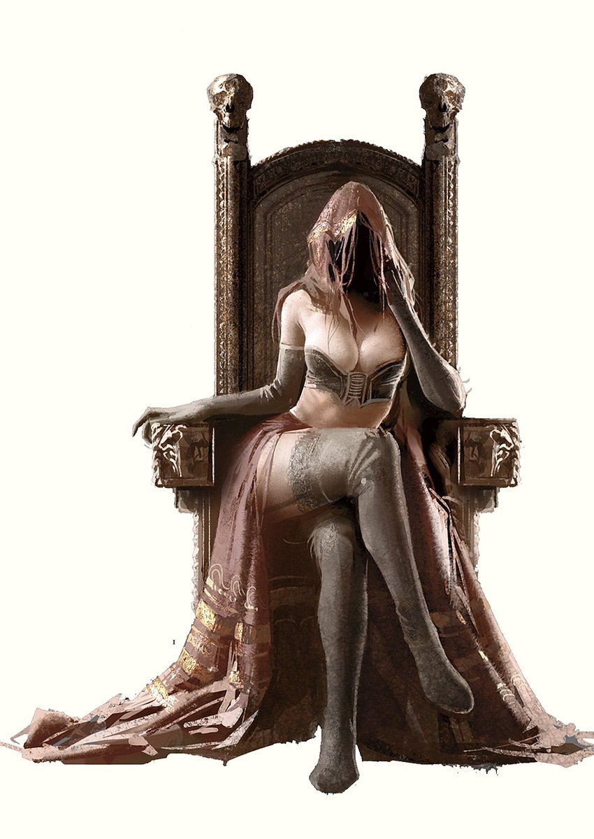 Concept art | Dark Souls II - Desert Sorceress