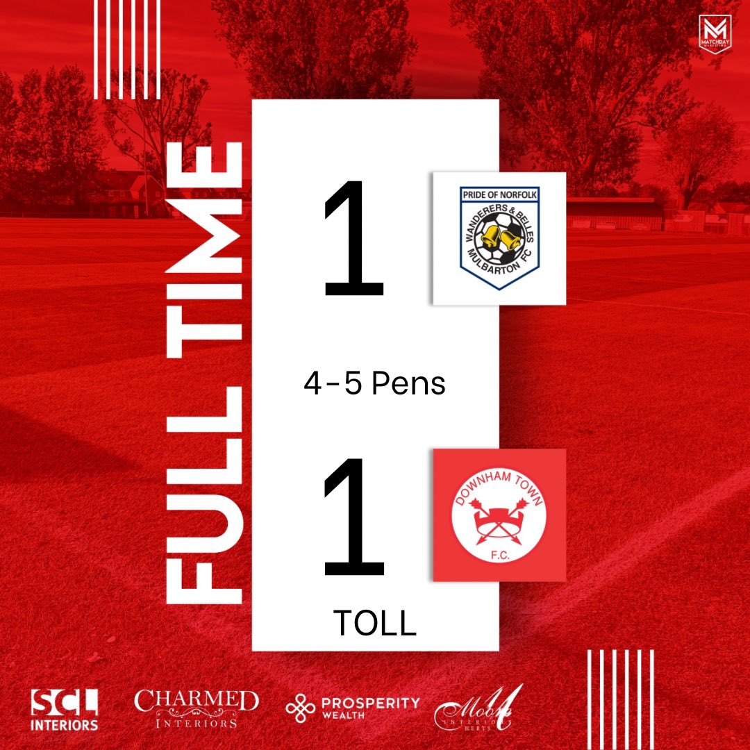 Tough battle last night but one that we just about shaded overall. The better side first half playing some great stuff. A Red apiece early in the 2nd half turned  it into more of a training game. 5 superb penalties and a save from McAnally saw us progress.