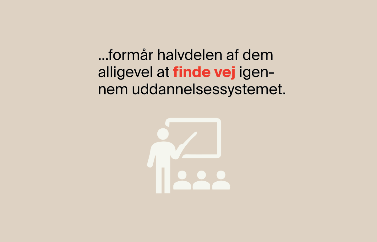TaenketankenDEA's tweet photo. 💡I en ny analyse har vi set på de unge, der er i risiko for ikke at gennemføre en uddannelse. Hvilken vej vælger dem, der alligevel går i gang? Dyk ned i resultaterne her🙂⤵️ #uddpol #dkpol https://t.co/BrEJQY6ywc https://t.co/PYd5lNQHZB