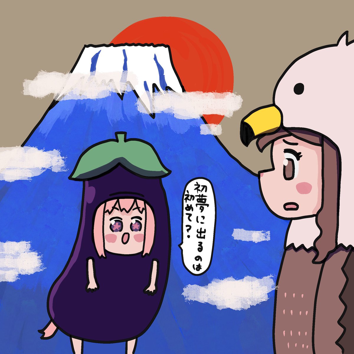#今月描いた絵を晒そう 
Twitter(現X)にあげたのこんだけかぁぁ💦 