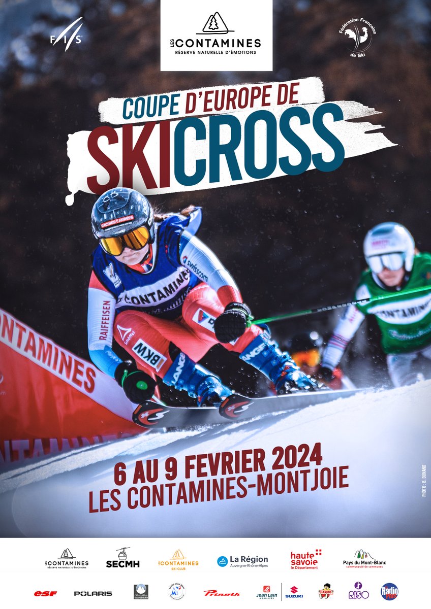 Nous cherchons des bénévoles pour l'organisation de la Coupe d'Europe de Ski cross qui a lieu la semaine prochaine sur le @domaineskiable ! Si vous êtes disponible et intéressé, rendez-vous ici : instantsbenevoles.fr/evenement/14d6… Merci 🙏