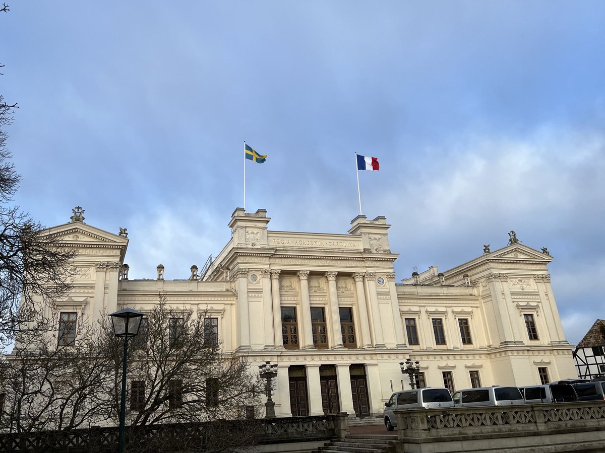At Lund University we are ready for president H.E Emmanuel Macron, who will attend ⁦@Studentafton⁩ today for a dialogue about the creation of a resilient European Union. Studentafton has been organizing discussions and debates since 1905. ⁦⁩⁦@lunduniversity⁩