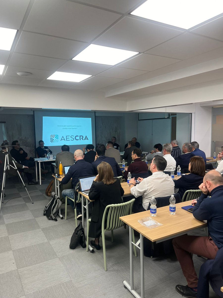 SoftGuardIb's tweet image. SoftGuard Ibérica participó en la asamblea general de la Asociación Española de Centrales Receptoras de Alarmas AESCRA, dónde en conjunto fueron revisados los avances de la Asociación en pro del sector.

Trabajamos unidos por el mejoramiento de las CRAs en España.
🚀💡💫