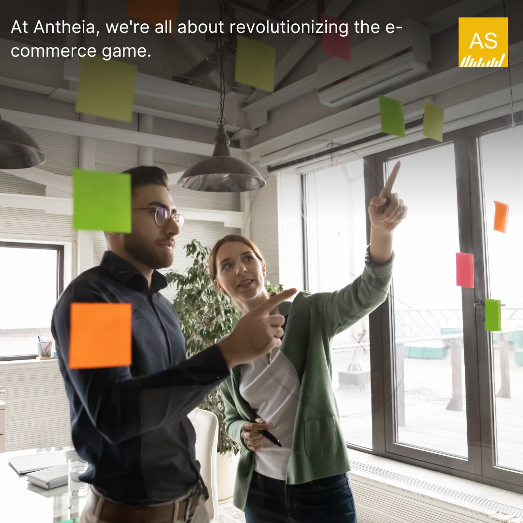 AntheiaServices's tweet photo. At Antheia, we're all about revolutionizing the e-commerce game. 💼 Our team of experts specializes in cutting-edge brand marketing, administration, and the leading e-commerce features that propel businesses forward. 📈 https://t.co/JlojmEijq1