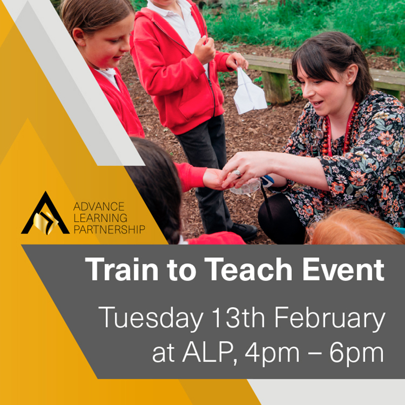 Join <a href="/DurhamSCITT/">Durham SCITT</a> and our training partner #ALP at our Train to Teach event at <a href="/WhitworthPark/">WhitworthParkSchool</a> on Tuesday 13th February between 4-6pm! We hope to see you there 😃