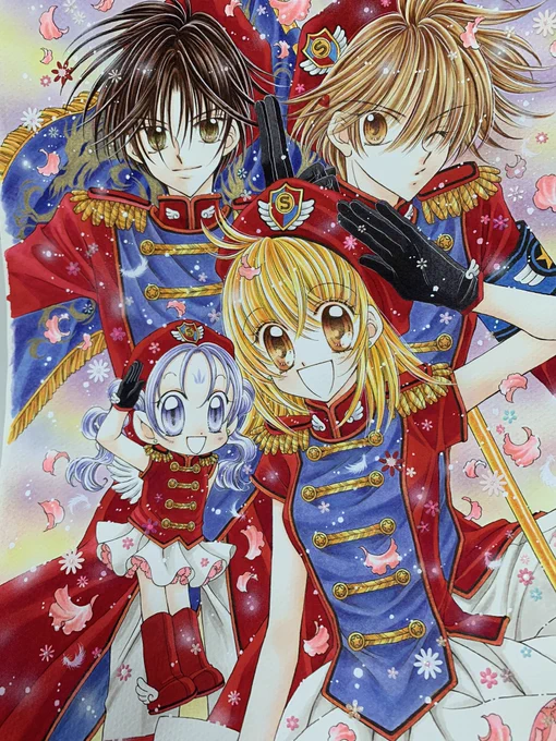 聖ドラゴンガールみらくる全5巻は各電子書店で配信中。桃花と竜牙の娘杏樹が大活躍。よろしくね  