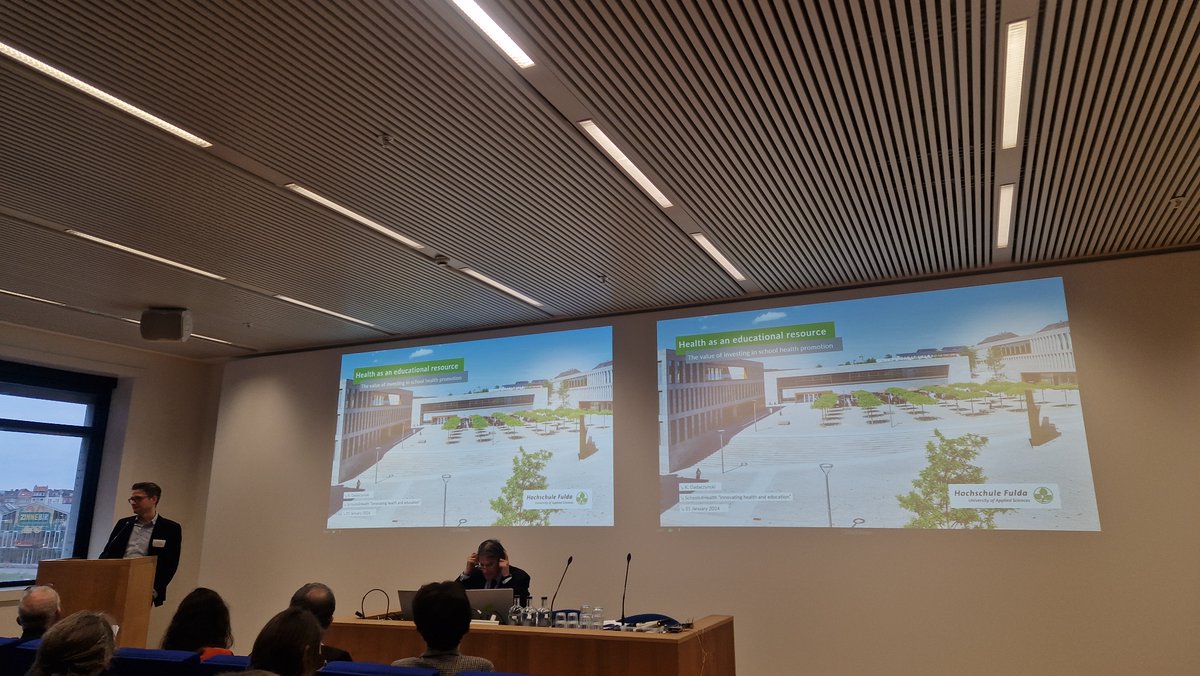 ISCA (@isca_tweet) on Twitter photo "Health is a friend of education; it is a resource that helps achieve results." Prof Dr <a href="/KDadaczynski/">Kevin Dadaczynski</a>, Fulda University of Applied Sciences Germany & <a href="/SHE__network/">SHE</a> for #Schools4Health seminar <a href="/EuroHealthNet/">EuroHealthNet</a> "Health is a friend of education; it is a resource that helps achieve results." Prof Dr <a href="/KDadaczynski/">Kevin Dadaczynski</a>, Fulda University of Applied Sciences Germany & <a href="/SHE__network/">SHE</a> for #Schools4Health seminar <a href="/EuroHealthNet/">EuroHealthNet</a>