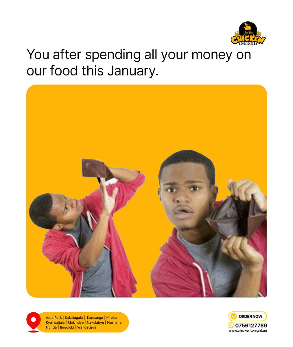 Chicken2nite_Ug's tweet image. We do again in February.😂

#FullFeelingFeast 
#FullfeelingFlavours #FeastModeOn #FlavorfulNewYear #FlavorsOf2024