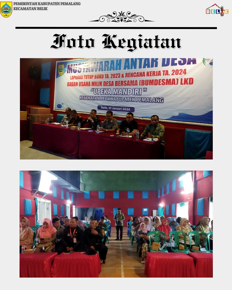 Kecamatan Belik Official tweet media
