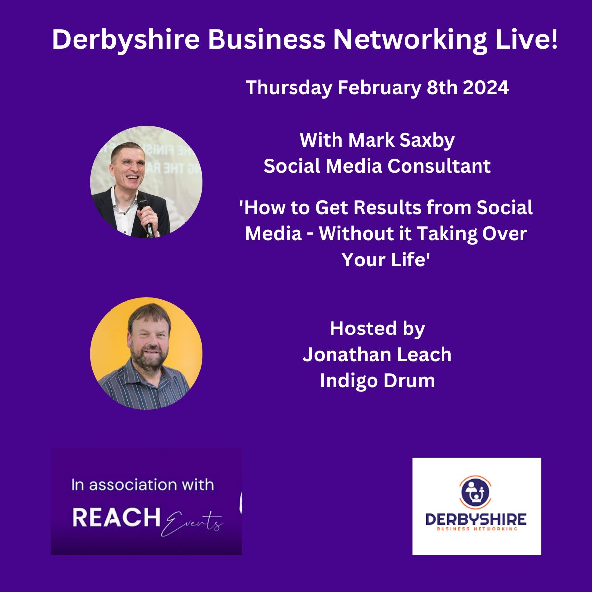 It's only just about a week away until the great and the good gather for Derbyshire Business Networking. And now here is a special offer. 𝗙𝗶𝗿𝘀𝘁 𝗧𝗶𝗺𝗲𝗿𝘀, you can come for 𝗳𝗿𝗲𝗲!
bit.ly/DBNFebruary2024