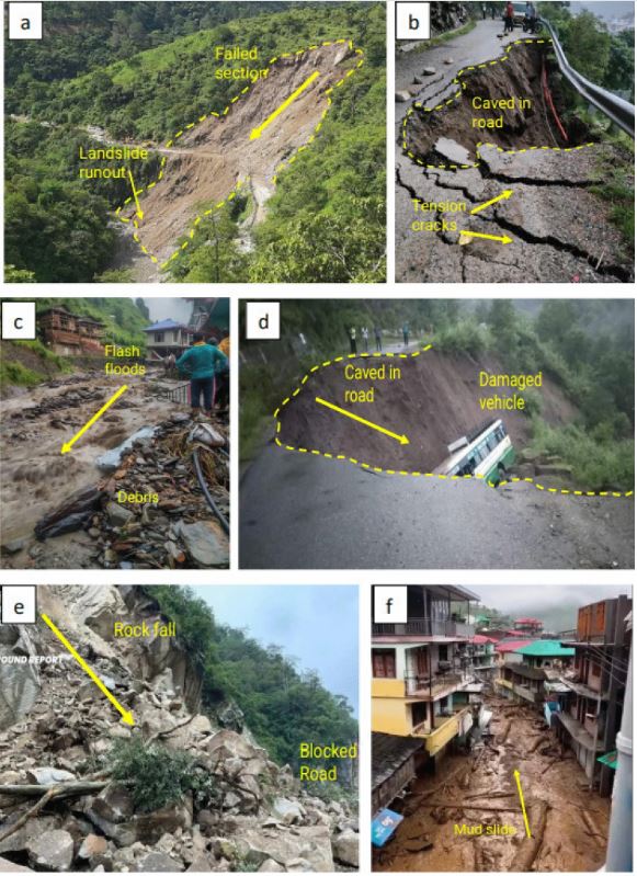 A new paper in the journal Landslides (Sana et al. 2024) describes failures triggered by exceptional rainfall in Himachal Pradesh, India in July 2023. Over 5,400 landslides have been documented:- eos.org/thelandslidebl…