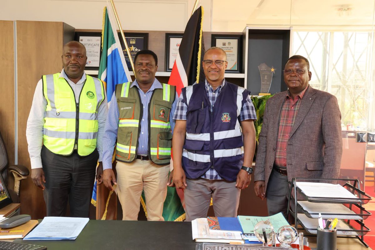 JKorir_K's tweet photo. With CS @ZachariahNjeru starting the day from Tharaka Nithi County. Inspection of water &amp; sanitation projects and collaboration with the county government in addressing critical water issues in our agenda. https://t.co/FjtIPxgulK