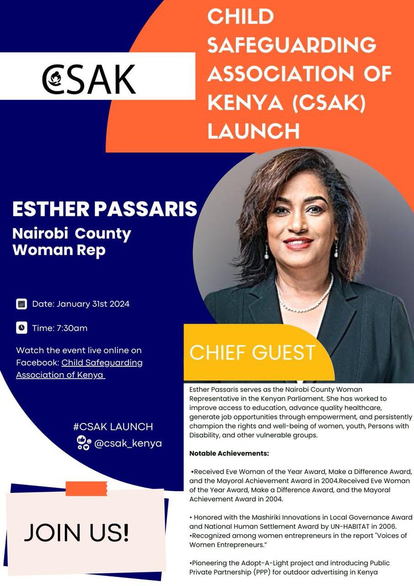 SisterLegal's tweet photo. Today Legal Sister as well as other Child focused associations attended the Child Safeguarding Association of Kenya Launch. The #CSAK goal is dedicated to safeguarding children from abuse through their pillars #engage #advocate #empower https://t.co/eHkBIV7HoM