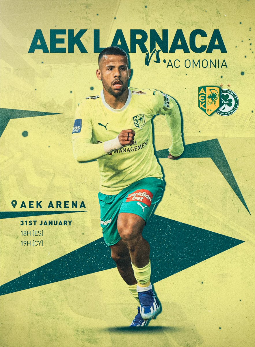 With all the trust to end this beginning of the year in the best way possible 🔰

#MatchDay <a href="/AEKLARNACA/">AEK Larnaca</a> 💪🏽✨