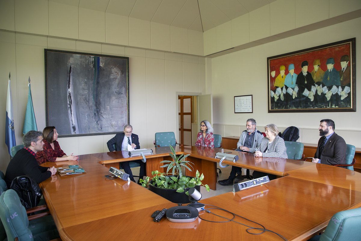 INSTITUCIONAL 🎓 | La Facultad de Filosofía y Letras y la Facultad de Ciencias sedes, en enero, del Programa de Profesores Visitantes

Rekha Rachel Thomas y Amélia Aguiar Andrade han impartido seminarios sobre Álgebra y Geometría y sobre estudios medievales, respectivamente