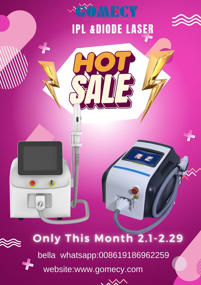BellaGomecy's tweet photo. OUR DPL MACHINE :
Acne Removing:
Vascular Removing:
Wrinkle Removing:
Skin Rejuvenation:
Hair Removing:
Skin Whitening:
Fast Hair Removing:
more details pls contact bella
whatsapp:008619186962259
#ipl #removalagespots #removalfreckles #skinrejuvenation #hairremoval #iplmachine https://t.co/DhOggOB1uF