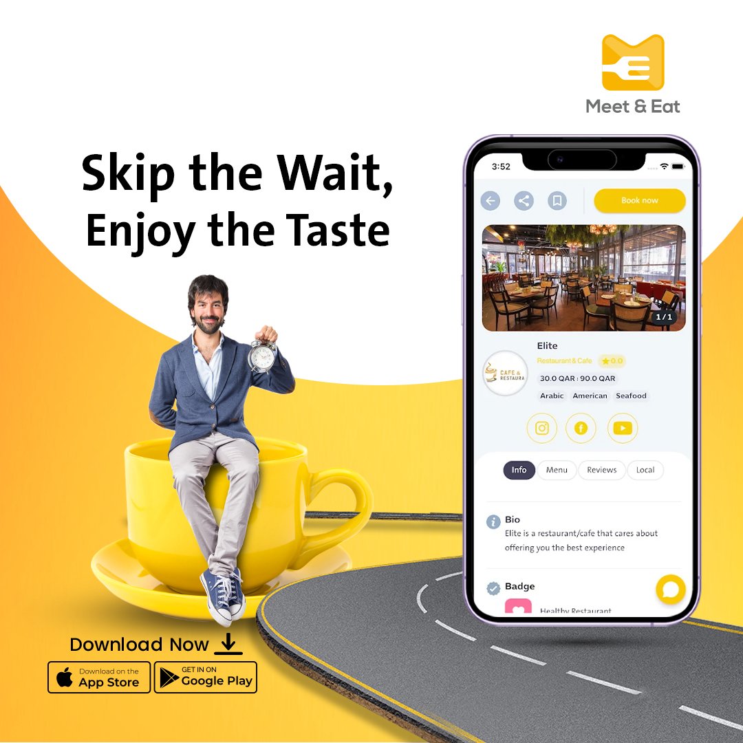 Meet & Eat tweet media