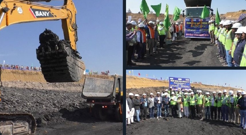 Vipster007's tweet image. Coal Production starts from NTPC’s Kerandari Mine in Jharkhand. The Mine has Peak-Rated Capacity (PRC) of 6 million tonnes per annum and has 140 million tonnes of mineable reserves. #follow2win
#PoweringProgressResponsibly #EnergyForAll #EnergySecurity
