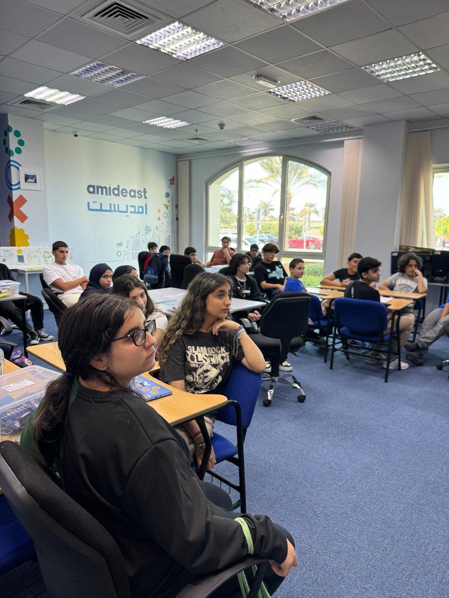 AMIDEASTuae's tweet photo. STEM club Cohort 2 is flying into a world of STEM-tastic adventures for sustainability! We mix learning with fun and find innovative ways to save the world.
💪🌍
#boeing #amideastuae #amideasthq #STEMforSustainability #COP28 https://t.co/TjvCDALrUF