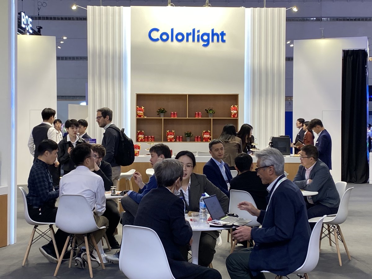 colorlightcloud's tweet photo. Some highlights from #ISE2024 DAY 1! 🚀 We're delighted that our X100 Pro Series, Meeting Room Solution, and #ColorlightCloud have been so well-received. Visit our booth 3S170 and we look forward to seeing you!
#ledexhibition #expo2024 #ledexpo #ise #ledproducts #leddisplay https://t.co/iI4ITTUHSv