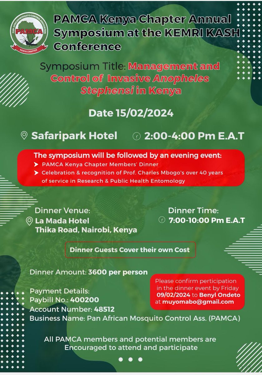 PAMCA, Africa tweet media