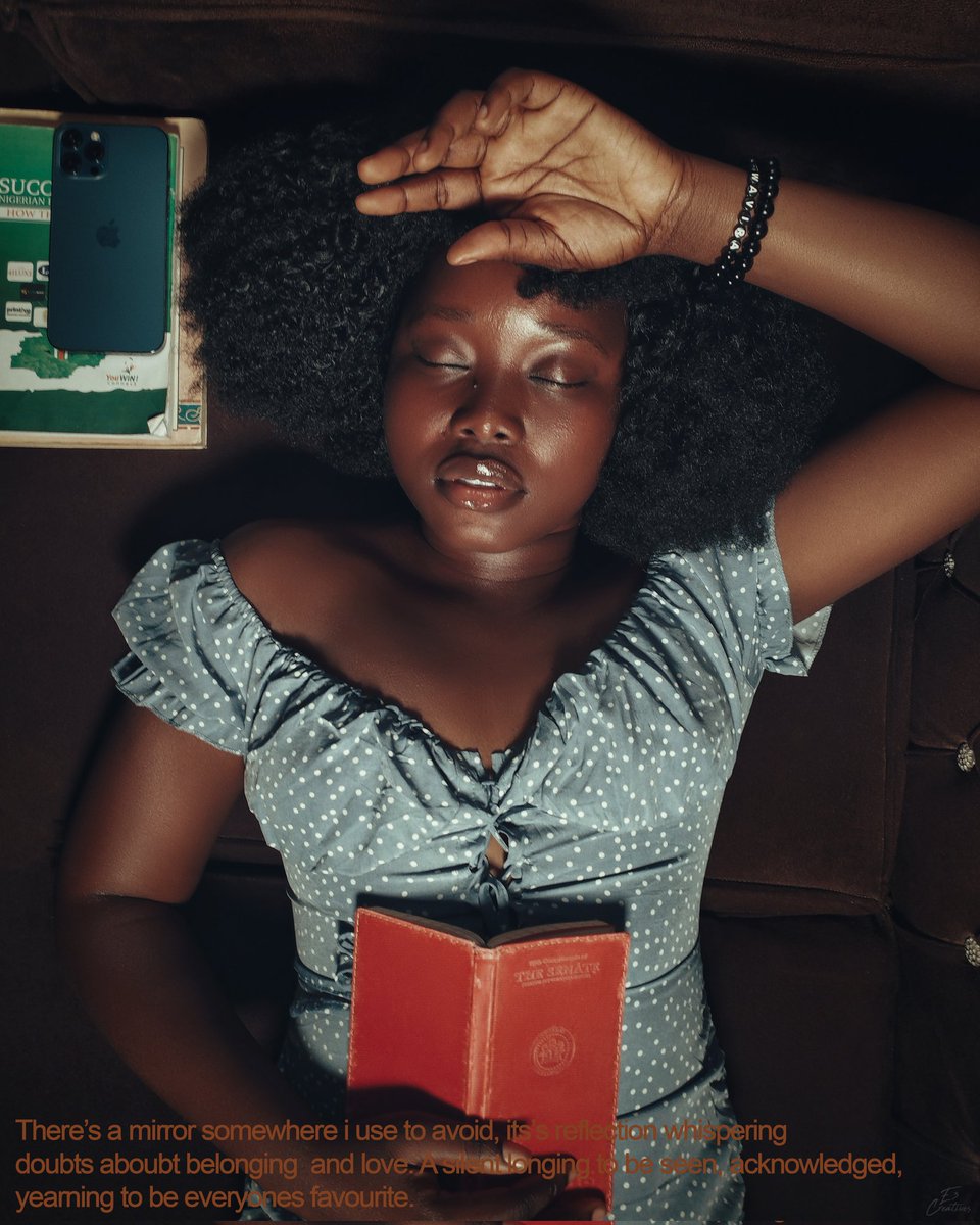 Emmanuel__Etum's tweet photo. VIRA self Discovery
There's a mirror somewhere I used to avoid, its reflection whispering doubts about belonging and love. A silent longing to be seen,yearning to be everyone's favorite.She belongs to my past, a chapter turned, her story re-written.
🎞️@xiaomi📱✨ https://t.co/jqL7aeap8i