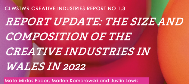 We updated our Size and Composition of the Creative Industries in Wales report with the most recent, fully comprehensive data. You can download the research here: bit.ly/SizeofCIWalesu…
