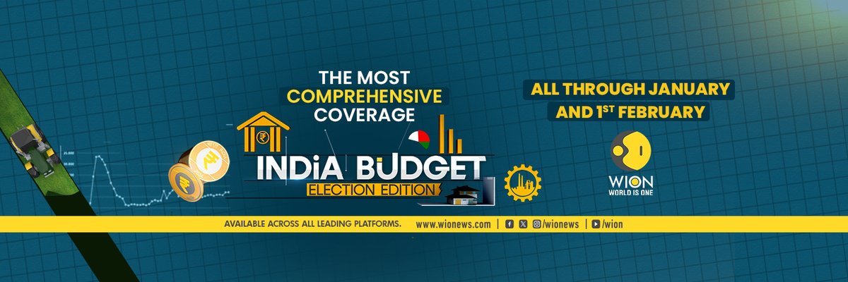 WIONews's tweet image. Wondering about the #IndianBudget2024? 

Watch WION's comprehensive coverage to know all about it! 

#InterimBudget2024 #BudgetExplained
