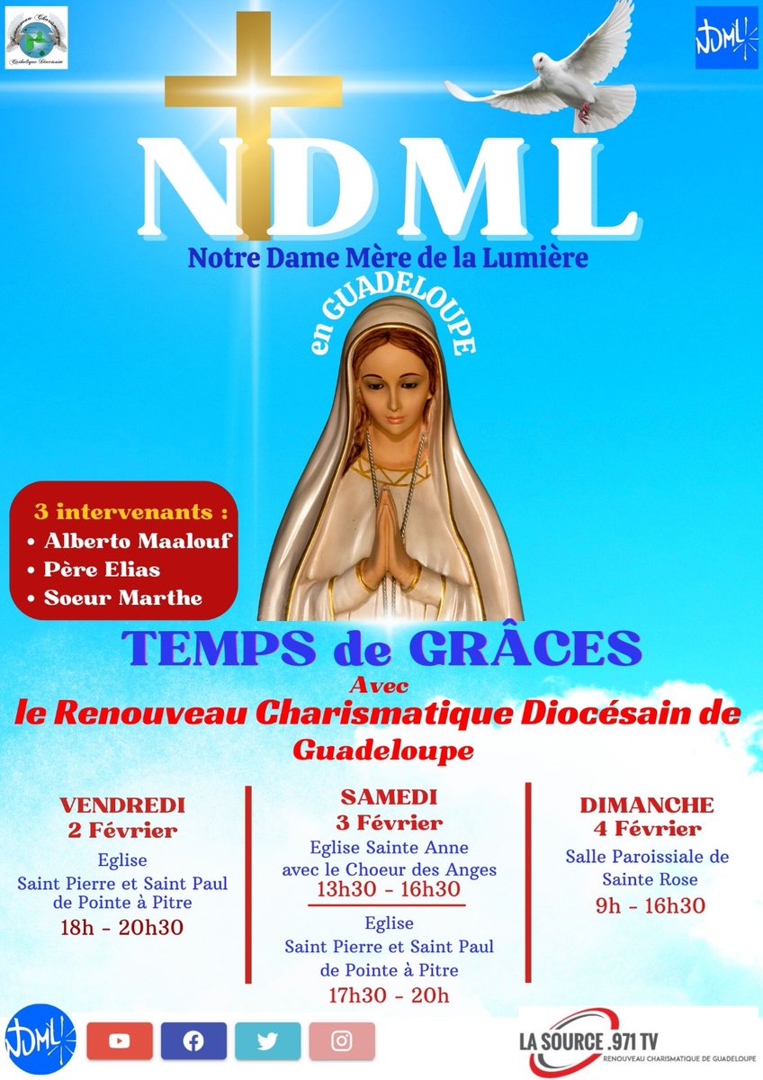 🌊 N'hésitez pas à transmettre ce tract récapitulatif à tous les guadeloupéens, pour annoncer les évènements que nous animons ce weekend ☀️