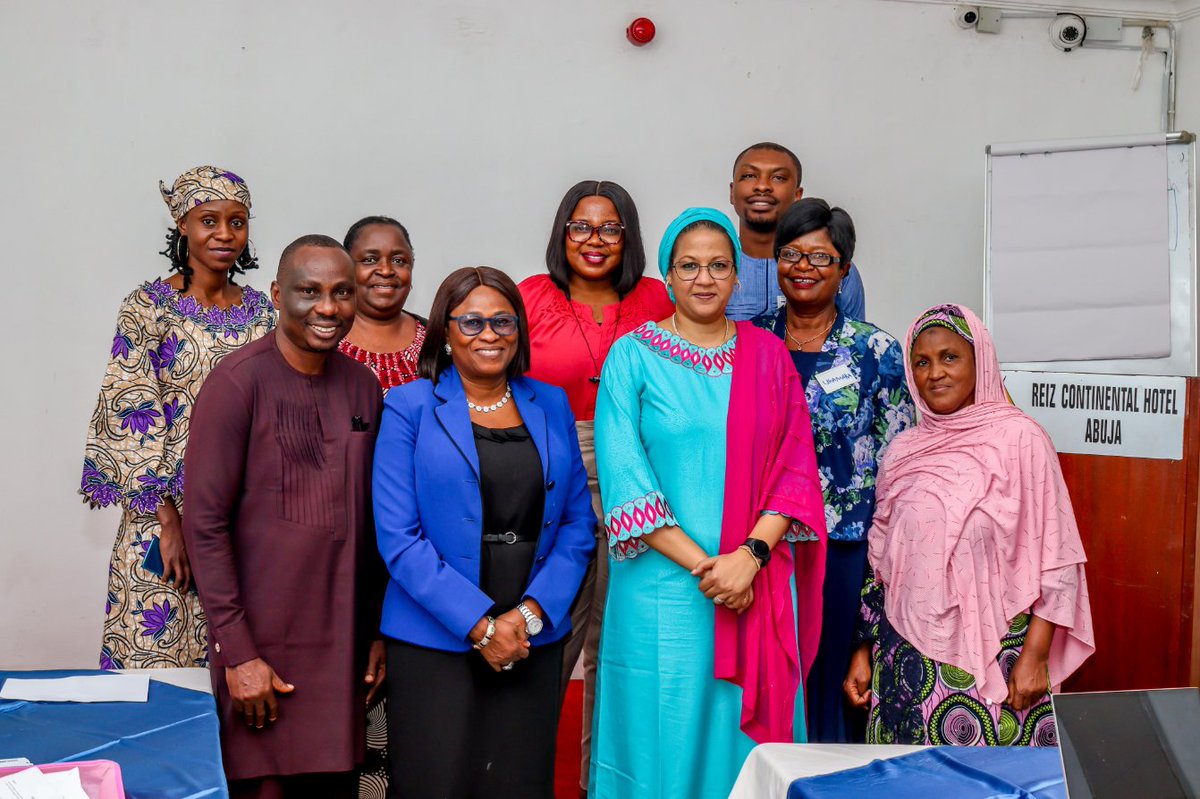 ARFHng's tweet photo. Attendees included Dr. @kehinde_osinowo @ARFHng  CEO, Dignitaries from the Federal Ministry of Health, project staff, Miranda Buba In-Country Lead from John Snow, Inc JSI, and Olajimi Latunji, who presented on improving data management for self-injection in Nigeria. https://t.co/1qDRy9fWgb