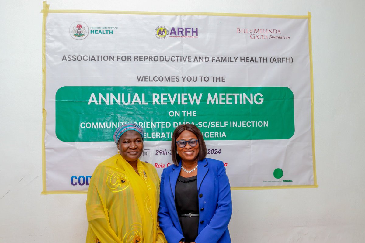 ARFHng's tweet photo. Attendees included Dr. @kehinde_osinowo @ARFHng  CEO, Dignitaries from the Federal Ministry of Health, project staff, Miranda Buba In-Country Lead from John Snow, Inc JSI, and Olajimi Latunji, who presented on improving data management for self-injection in Nigeria. https://t.co/1qDRy9fWgb