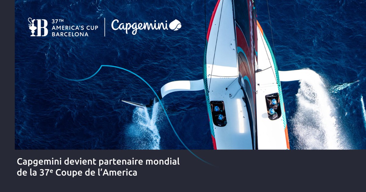 ⛵ Nous devenons partenaire mondial de la 37e @americascup ! Nous apporterons notre expertise en matière d'#innovation, de #durabilité, de #données et d'#IA à cette compétition de voile axée sur la technologie : bit.ly/4bepiTZ #AmericasCup