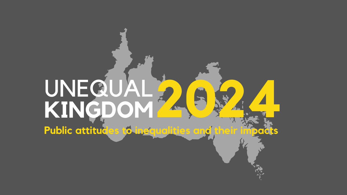 Our new polling with @OpiniumResearch shows that concern about inequality extends beyond regional inequalities. Browse the report now at fairnessfoundation.com/unequal-kingdom or read the 🧵 below for a summary…