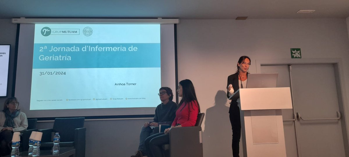 GrupMutuam (@grupmutuam) on Twitter photo <a href="/Ainhoatb76/">Ainhoa torner</a>, #infermera i directora e.f. de l'àrea residencial del Grup Mutuam, fa ara la seva participació en la taula rodona 'Experiències de les infermeres especialistes en #geriatria en gestió de serveis'
📍2a Jornada d'Infermeria de Geriatria <a href="/COIBarcelona/">Col·legi d'Infermeres i Infermers de BCN (COIB)</a> <a href="/Ainhoatb76/">Ainhoa torner</a>, #infermera i directora e.f. de l'àrea residencial del Grup Mutuam, fa ara la seva participació en la taula rodona 'Experiències de les infermeres especialistes en #geriatria en gestió de serveis'
📍2a Jornada d'Infermeria de Geriatria <a href="/COIBarcelona/">Col·legi d'Infermeres i Infermers de BCN (COIB)</a>
