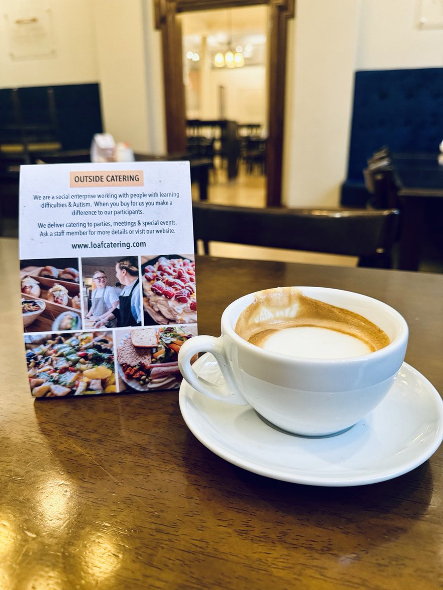 Morning meetings ⁦<a href="/lovelyloaf/">Loaf Catering</a>⁩ #TheBobbin Right in the heart of our city ⁦<a href="/belfastcc/">Belfast City Council</a>⁩ #foodwithpurpose #socent