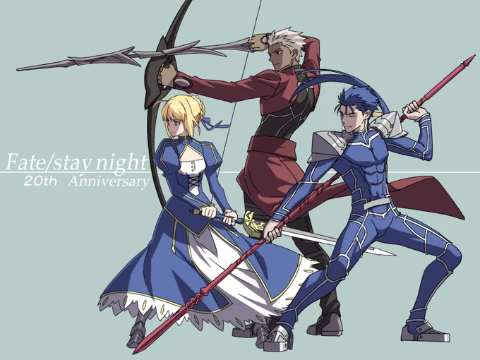 Fate20周年!?おめでとうございます!#Fate20th 