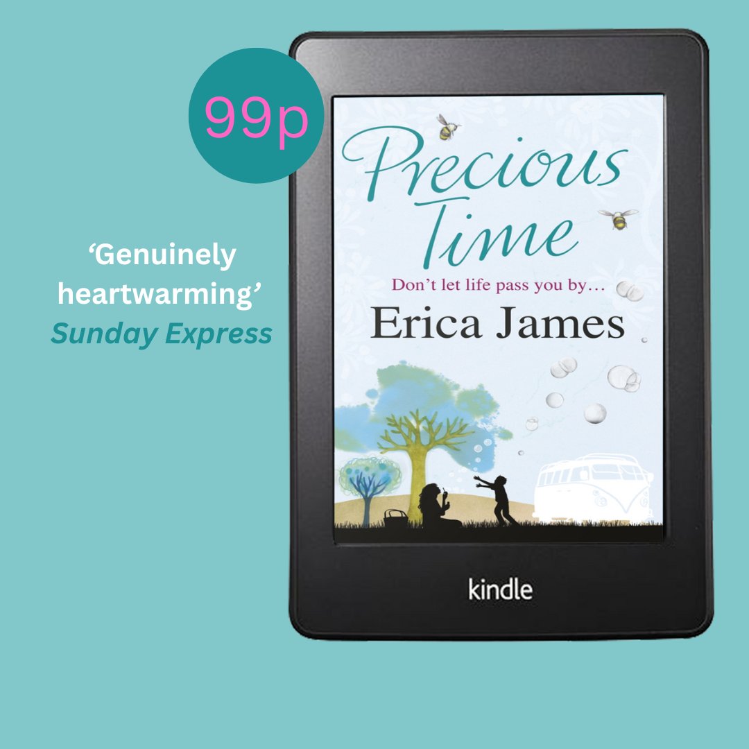 For one day only the fabulous PRECIOUS TIME by Sunday Times bestselling author @TheEricaJames is just 99p! Go go go!! 🏃‍♀️🏃 Here: ebook: brnw.ch/21wGxL8