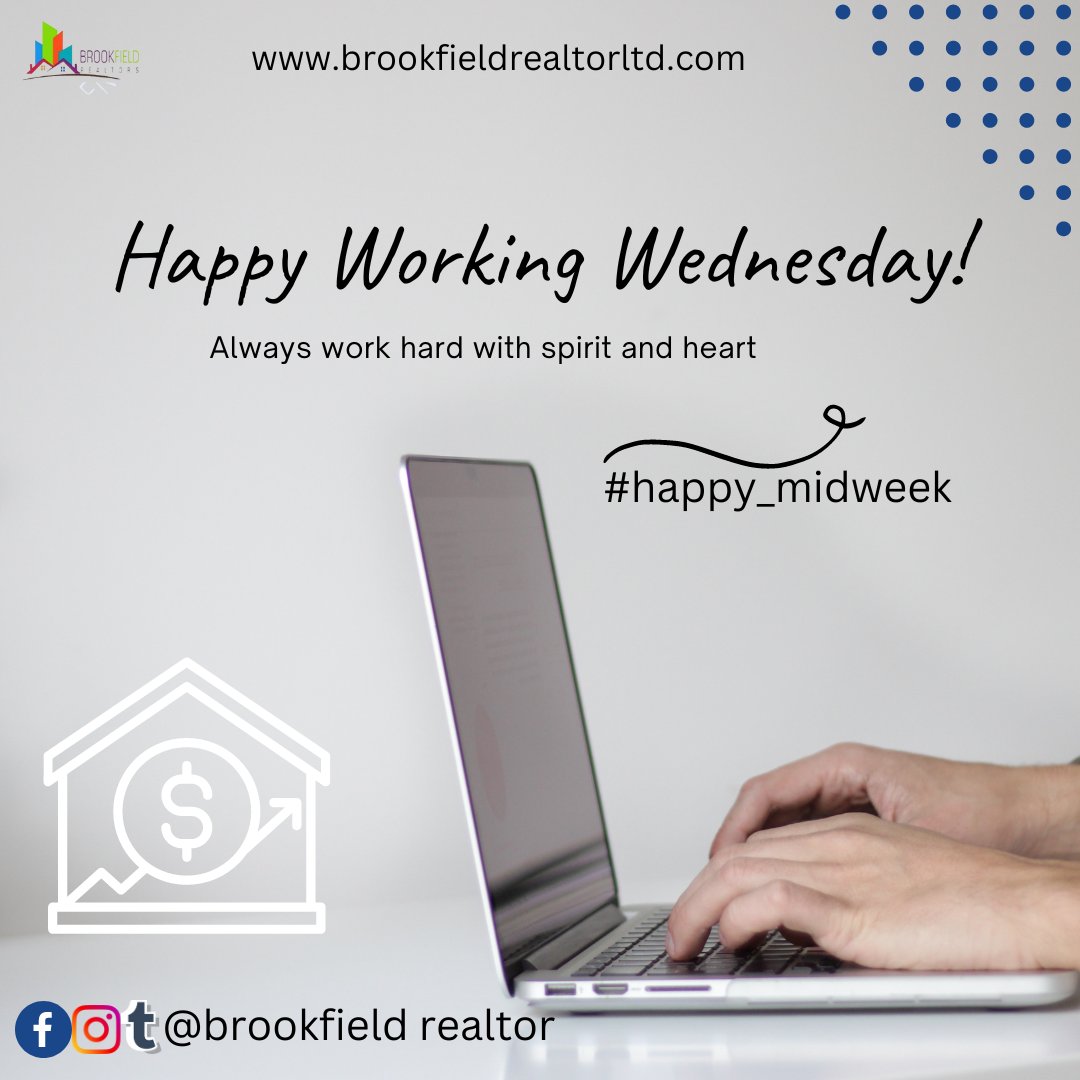 BrookfieldReal1's tweet image. Happy Wednesday! 
Let us move forward to the second half of the week.May your day be as bright as the sun, as refreshing as a gentle breeze, and as rewarding as a fulfilled dream.

#happymidweek✌🏻
#nextlevel
#staymotivated
#brookfieldrealtorltd