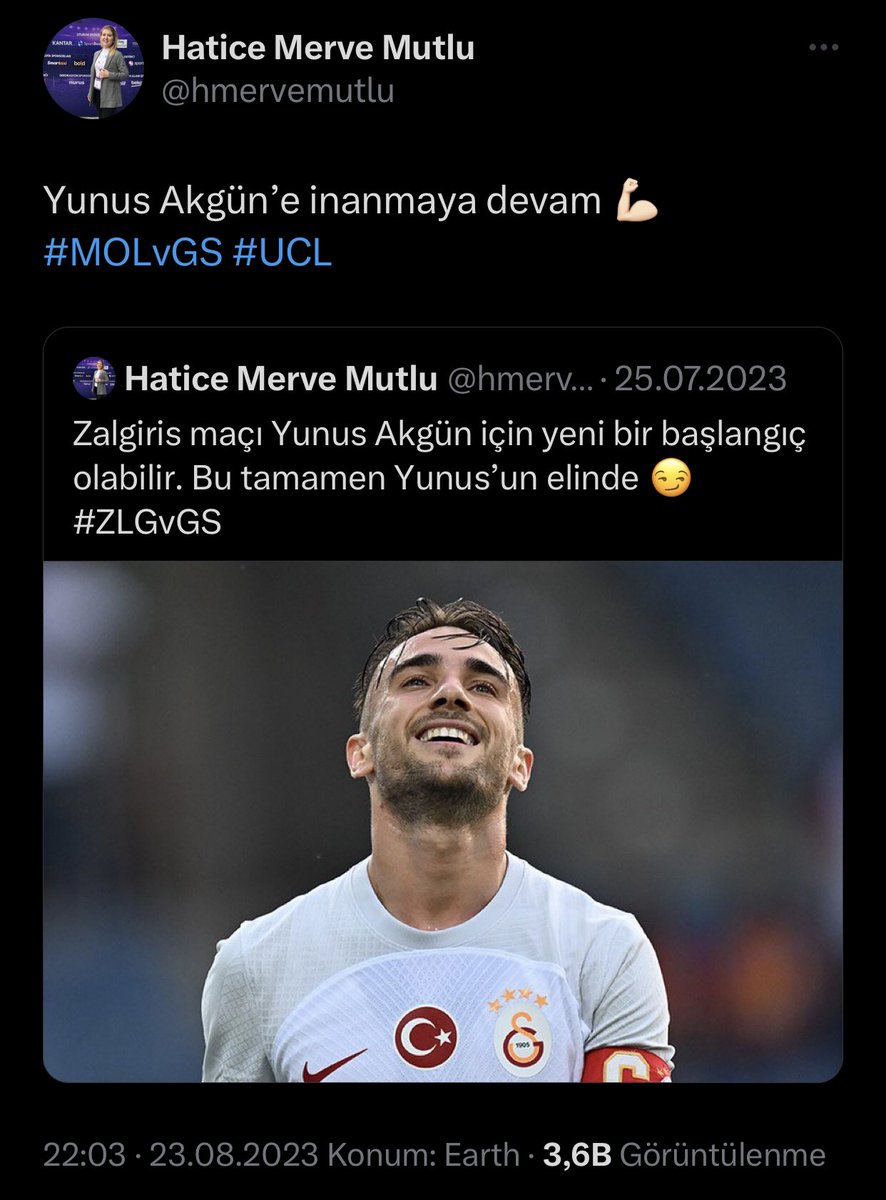 Boşuna söylemedik. Yunus Akgün 👏🏻✌🏻