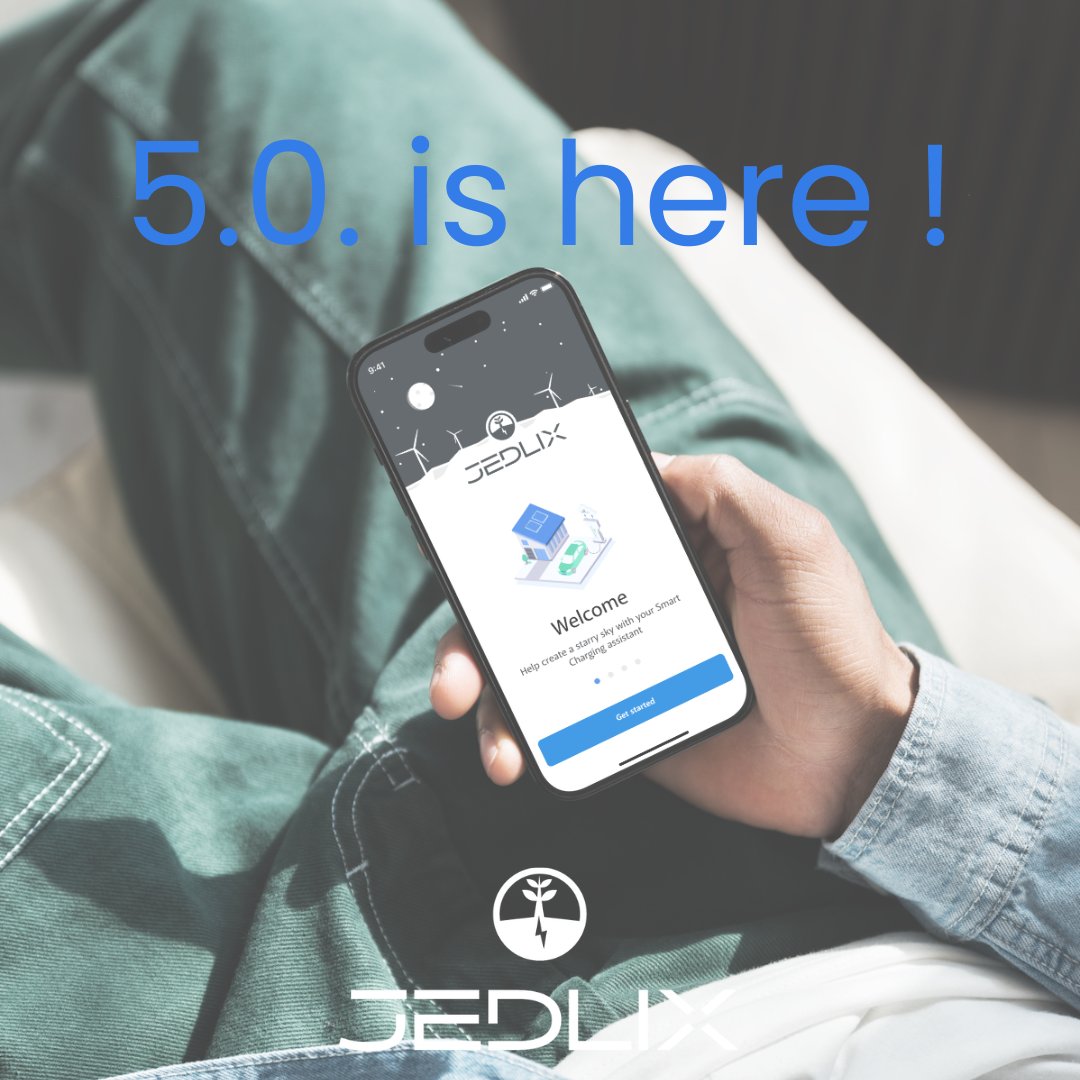 🚀 Exciting News!

We're thrilled to introduce #Jedlix Version 5.0! 🌐 Enhanced login, passwordless access, and solar insights await you. 🌞 

📲 Update your app now for a seamless experience.
 
Read more here 👉  bit.ly/Jedlixversion5