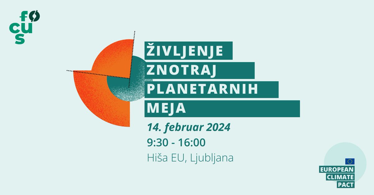 📣 Znan je program in odprte so prijave!

Pred delavnico in okroglo mizo bosta na vrsti predavanji 𝐩𝐫𝐨𝐟. 𝐋𝐮č𝐤𝐞 𝐊𝐚𝐣𝐟𝐞ž 𝐁𝐨𝐠𝐚𝐭𝐚𝐣 in 𝐀𝐣𝐝𝐞 𝐏𝐢𝐬𝐭𝐨𝐭𝐧𝐢𝐤, Policy Lab.

Prisluhniti jima bo mogoče tudi prek Zooma➡️bit.ly/49eYl0r

#MyWorldOurPlanet